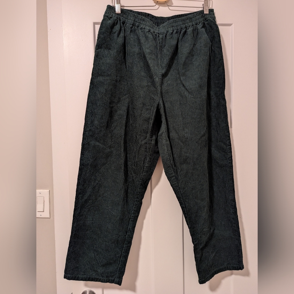 Lucy And Yak Billie Corduroy Trousers, Posy Green